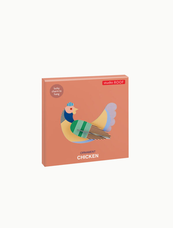 Kuriatko pre štastie - Lucky Charm - Farebné kartónové dekorácie - Image 6