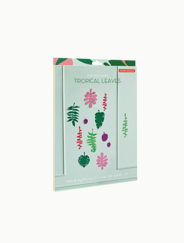 Tropické listy  - Tropical Leaves - Farebné nástenné dekorácie - Image 4