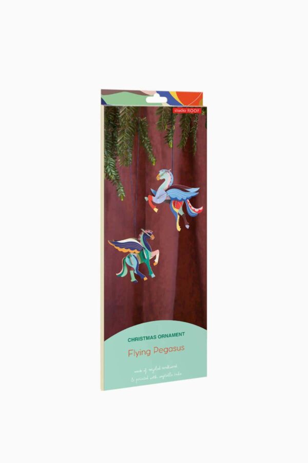 Flying Pegasus - Farebné papierové dekorácie - Image 4