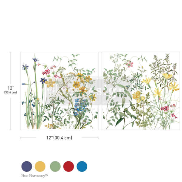 Transfer na nábytok Eclat Floral od Redesign by Prima
