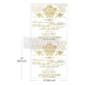 Transfer na nábytok Queen´s Glory od Redesign by Prima
