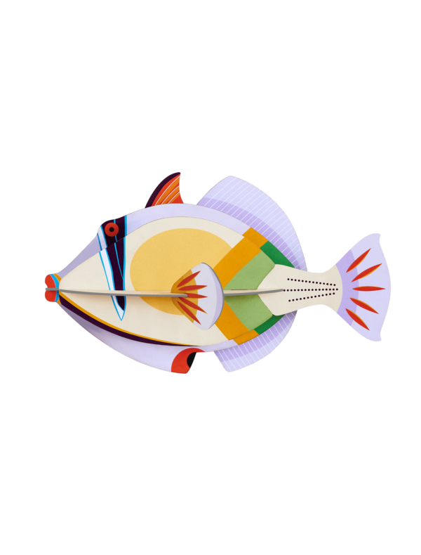 Spústač pruhovaný - Picasso Fish - Farebné nástenné dekorácie - Image 2