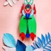 Giant scarab beatle kartonova dekoracia