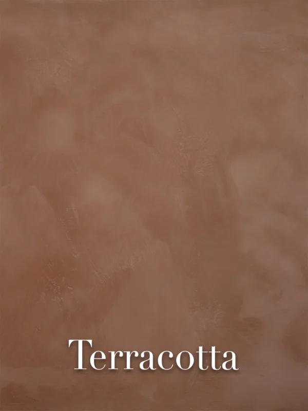 Kalklitir limewash Terracotta