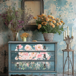 transfer na nábytok Hokus Pokus: Fleur de Papier