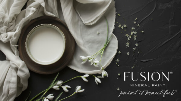 Minerálna farba Fusion Snowdrop - Image 3
