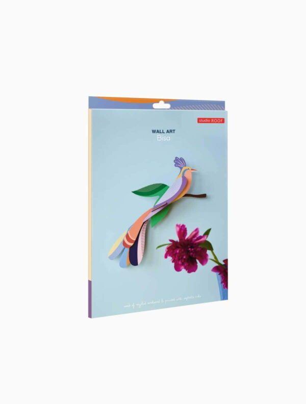 "Bisa" - Paradise Bird - Farebné nástenné dekorácie - Image 3