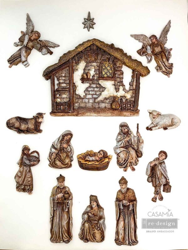 Forma na ornamenty Holy Night Nativity – Obrázok 3