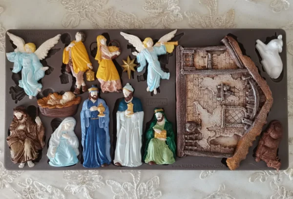 Forma na ornamenty Holy Night Nativity – Obrázok 2